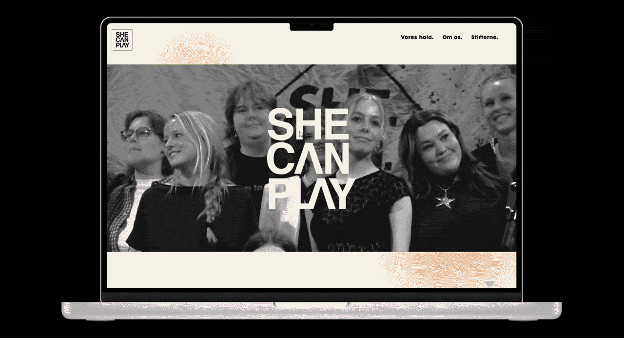 Rebrand of SheCanPlay project image 4